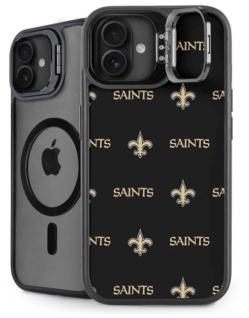 NFL New Orleans Saints Blitz Series iPhone 16 Plus Kickstand Case