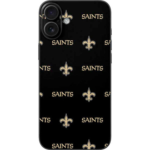 NFL New Orleans Saints Blitz Series iPhone 16 Plus Skin