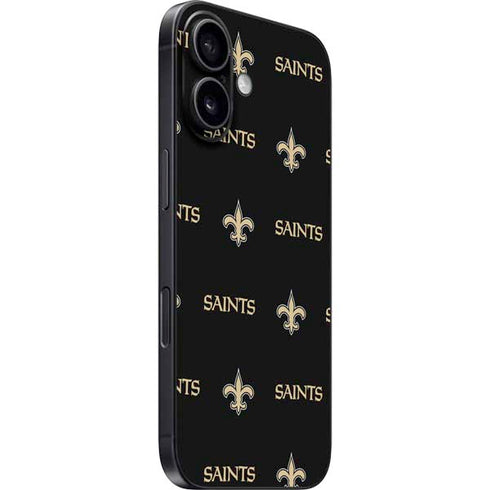 NFL New Orleans Saints Blitz Series iPhone 16 Plus Skin