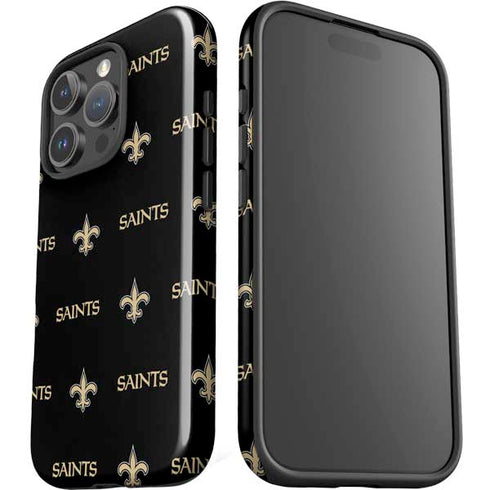 NFL New Orleans Saints Blitz Series iPhone 16 Pro Impact Case