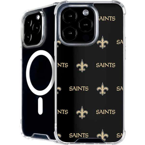 NFL New Orleans Saints Blitz Series iPhone 16 Pro Max MagSafe Case