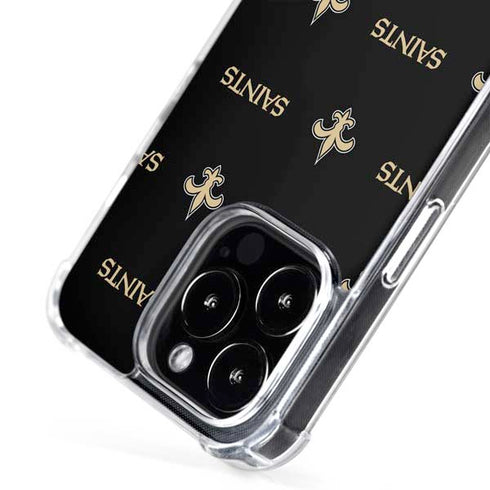 NFL New Orleans Saints Blitz Series iPhone 16 Pro Max MagSafe Case