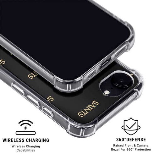 NFL New Orleans Saints Blitz Series iPhone 16e MagSafe Case