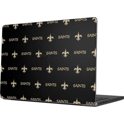 NFL New Orleans Saints Blitz Series Apple MacBook Pro 14-inch Skin