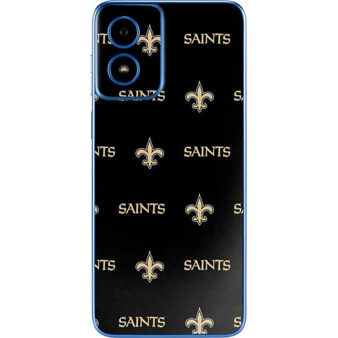 NFL New Orleans Saints Blitz Series Moto G Play 4G (2024) Skin