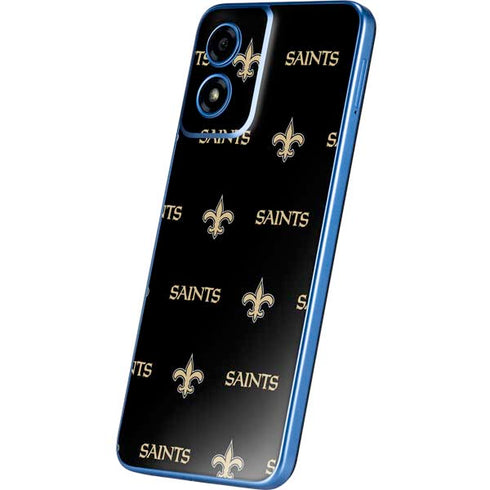 NFL New Orleans Saints Blitz Series Moto G Play 4G (2024) Skin