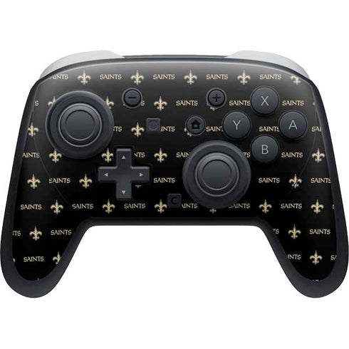 NFL New Orleans Saints Blitz Series Nintendo Switch 2 (2025) Pro Controller Skin
