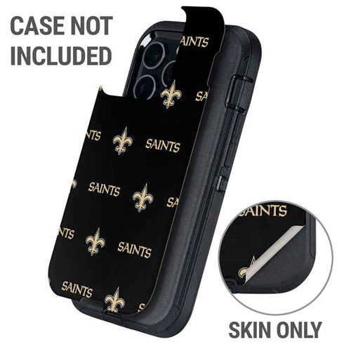 NFL New Orleans Saints Blitz Series Otterbox Defender iPhone Skin