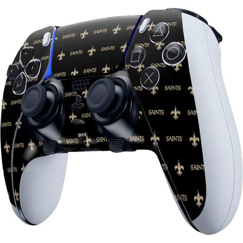 NFL New Orleans Saints Blitz Series PS5 DualSense Edge Pro Controller Skin