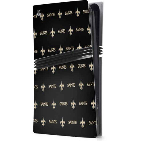NFL New Orleans Saints Blitz Series PS5 Pro Console Skin
