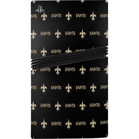 NFL New Orleans Saints Blitz Series PS5 Pro Console Skin
