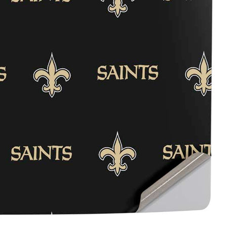 NFL New Orleans Saints Blitz Series PS5 Pro Disk Console Skin