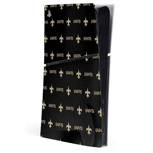 NFL New Orleans Saints Blitz Series PS5 Slim Digital Edition Console Skin