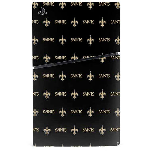 NFL New Orleans Saints Blitz Series PS5 Slim Digital Edition Console Skin
