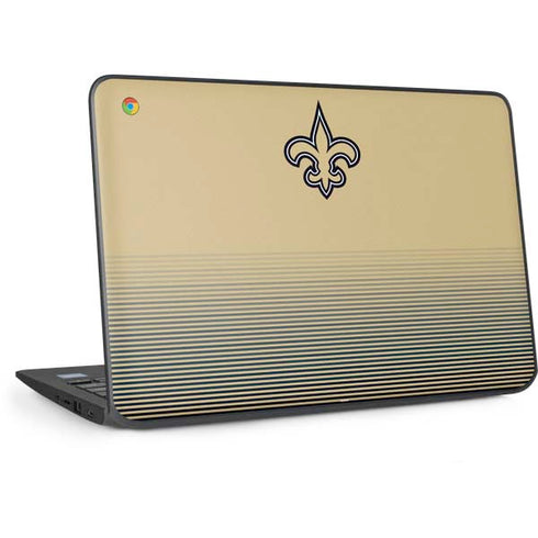 NFL New Orleans Saints Breakaway HP Chromebook Skin