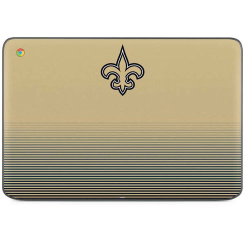 NFL New Orleans Saints Breakaway HP Chromebook Skin