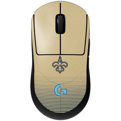 NFL New Orleans Saints Breakaway G Pro Wireless Gaming Mouse Skin