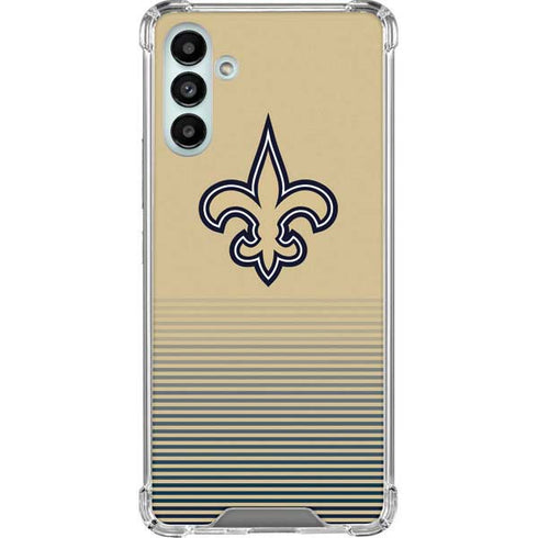 NFL New Orleans Saints Breakaway Galaxy A13 5G Clear Case
