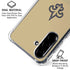 NFL New Orleans Saints Breakaway Galaxy A36 5G Clear Case