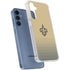 NFL New Orleans Saints Breakaway Galaxy A55 5G Clear Case