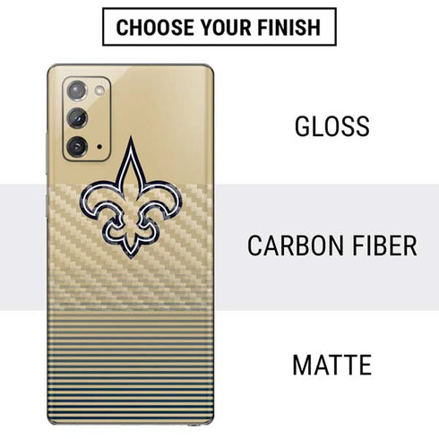 NFL New Orleans Saints Breakaway Galaxy Note20 5G Skin