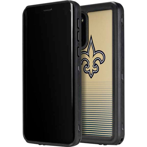NFL New Orleans Saints Breakaway Galaxy S20 Plus Waterproof Case