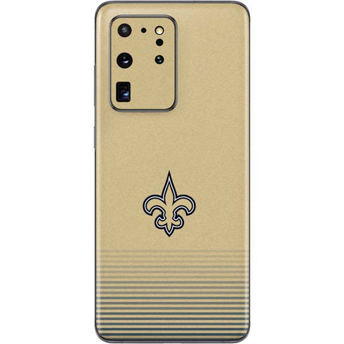 NFL New Orleans Saints Breakaway Galaxy S20 Ultra 5G Skin