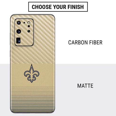 NFL New Orleans Saints Breakaway Galaxy S20 Ultra 5G Skin