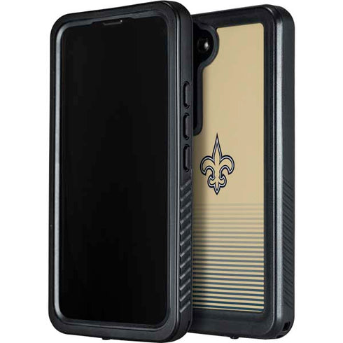 NFL New Orleans Saints Breakaway Galaxy S24 Plus Waterproof Case