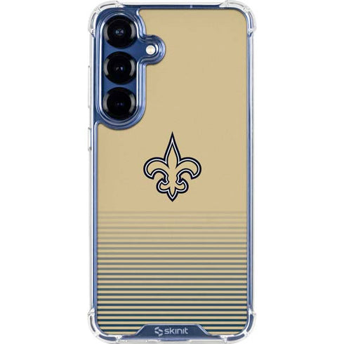 NFL New Orleans Saints Breakaway Galaxy S25 Clear Case