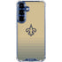 NFL New Orleans Saints Breakaway Galaxy S25 Plus Clear Case