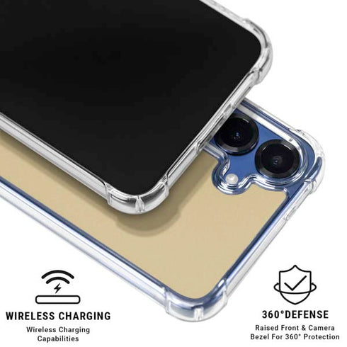 NFL New Orleans Saints Breakaway Galaxy S25 Plus Clear Case