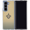 NFL New Orleans Saints Breakaway Galaxy Z Fold5 5G Clear Case