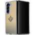 NFL New Orleans Saints Breakaway Galaxy Z Fold5 5G Clear Case