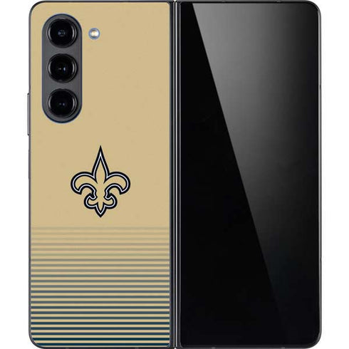 NFL New Orleans Saints Breakaway Galaxy Z Fold5 5G Skin