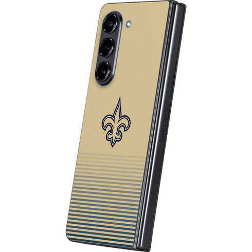 NFL New Orleans Saints Breakaway Galaxy Z Fold5 5G Skin