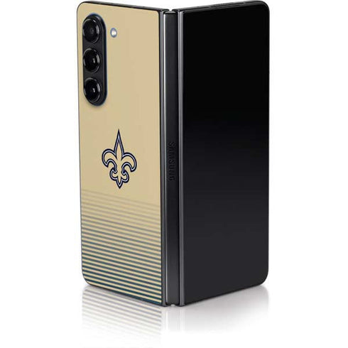 NFL New Orleans Saints Breakaway Galaxy Z Fold5 5G Skin