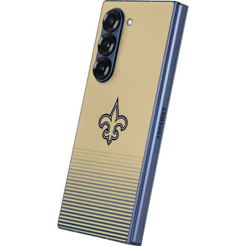NFL New Orleans Saints Breakaway Galaxy Z Fold6 Skin