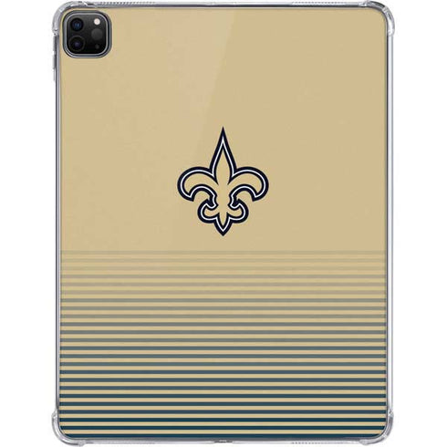 NFL New Orleans Saints Breakaway iPad Pro 11in (2024) Clear Case
