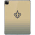 NFL New Orleans Saints Breakaway iPad Pro 11in (2024) Clear Case