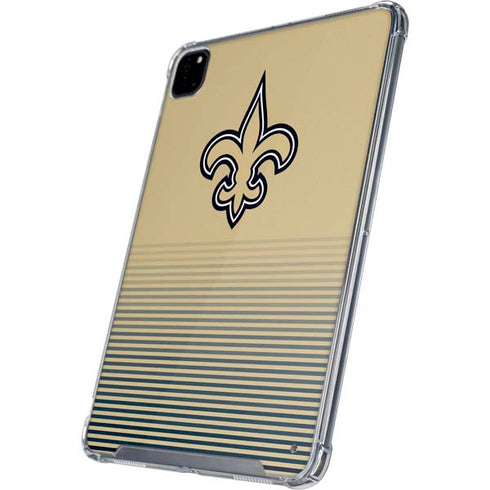 NFL New Orleans Saints Breakaway iPad Pro 12.9in (2020) Clear Case