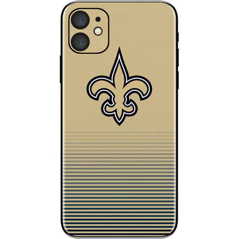 NFL New Orleans Saints Breakaway iPhone 11 Skin