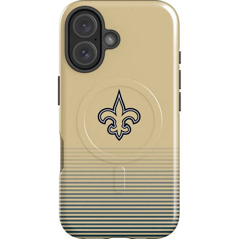 NFL New Orleans Saints Breakaway iPhone 16 Magsafe Impact Case