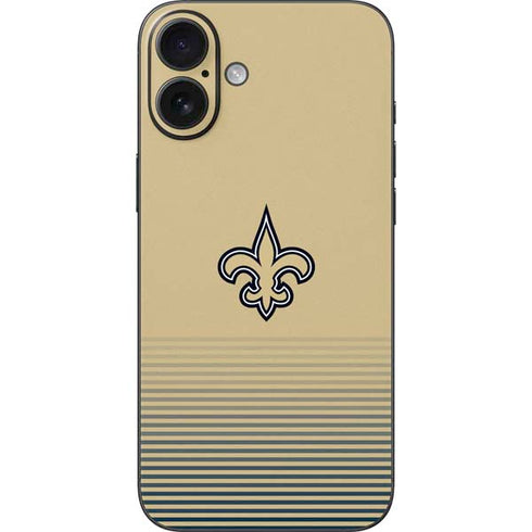 NFL New Orleans Saints Breakaway iPhone 16 Plus Skin