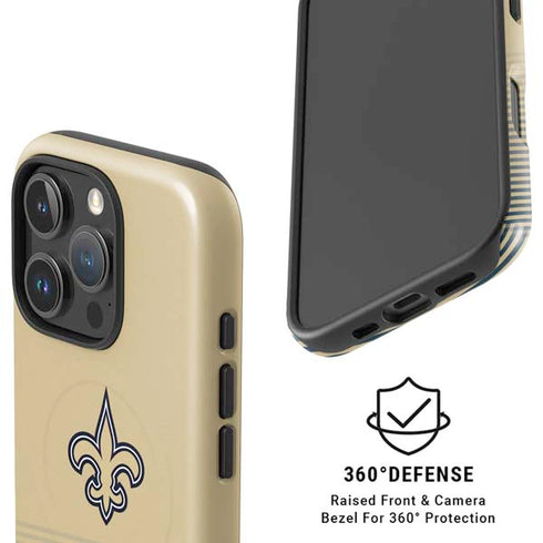 NFL New Orleans Saints Breakaway iPhone 16 Pro Magsafe Impact Case
