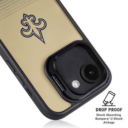 NFL New Orleans Saints Breakaway iPhone 16e Kickstand Case