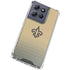 NFL New Orleans Saints Breakaway Moto G 5G (2025) Clear Case