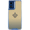 NFL New Orleans Saints Breakaway Moto G 5G (2024) Clear Case