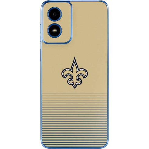 NFL New Orleans Saints Breakaway Moto G Play 4G (2024) Skin