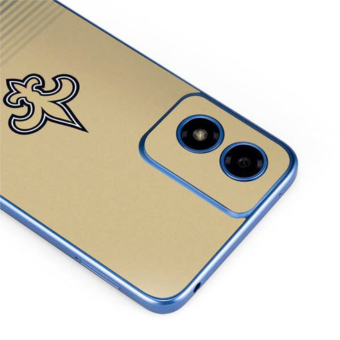NFL New Orleans Saints Breakaway Moto G Play 4G (2024) Skin
